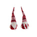 Коледна Украса DKD Home Decor Бял Червен Гном 16 x 11 x 42