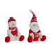 Коледна Украса DKD Home Decor Бял Червен 24 x 14 x 30,5 cm
