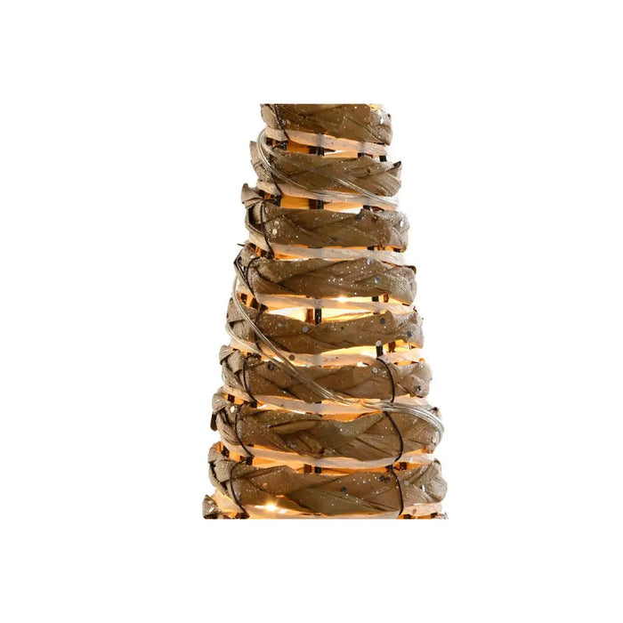 Коледна Украса DKD Home Decor Бял Естествен 20 x 20 x 80 cm