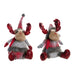 Коледна Украса DKD Home Decor Червен Сив Царица 27 x 19 x