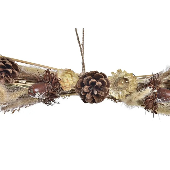 Коледна Украса DKD Home Decor Цвете (60 x 15 x 8 cm) (2