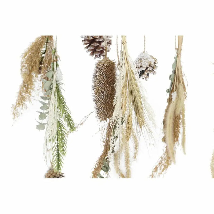 Коледна Украса DKD Home Decor Дървен (2 броя) (41 x 41 x 40