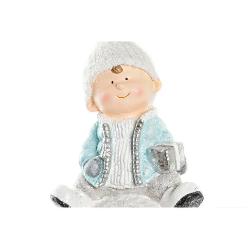 Коледна Украса DKD Home Decor Деца Магнезиев (21,5 x 20 x