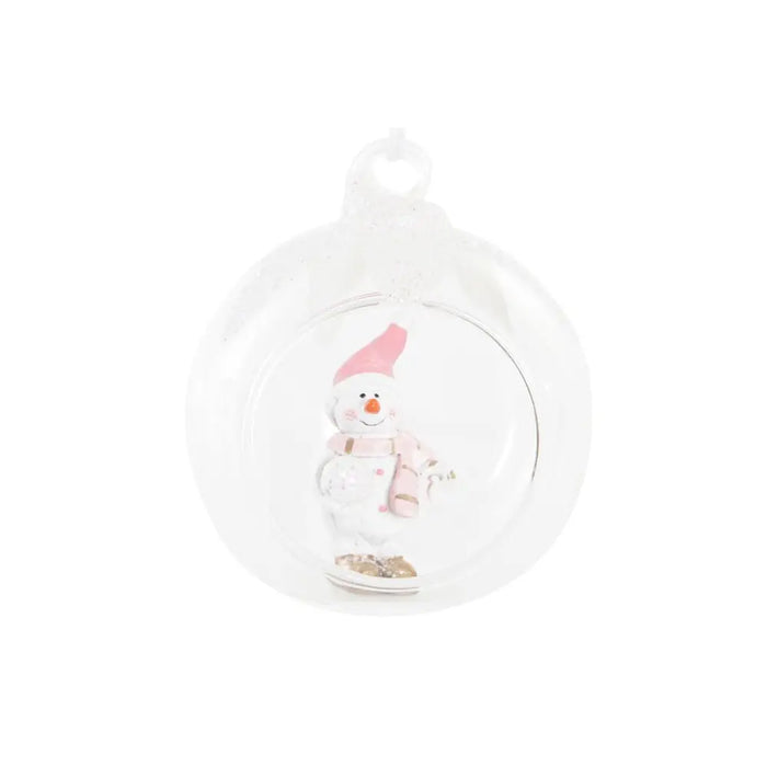 Коледна Украса DKD Home Decor Кристал Смола (7 x 6 x 8 cm)