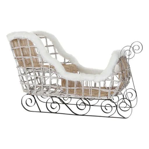 Коледна Украса DKD Home Decor LED Светлина Шейна Бял 90 x