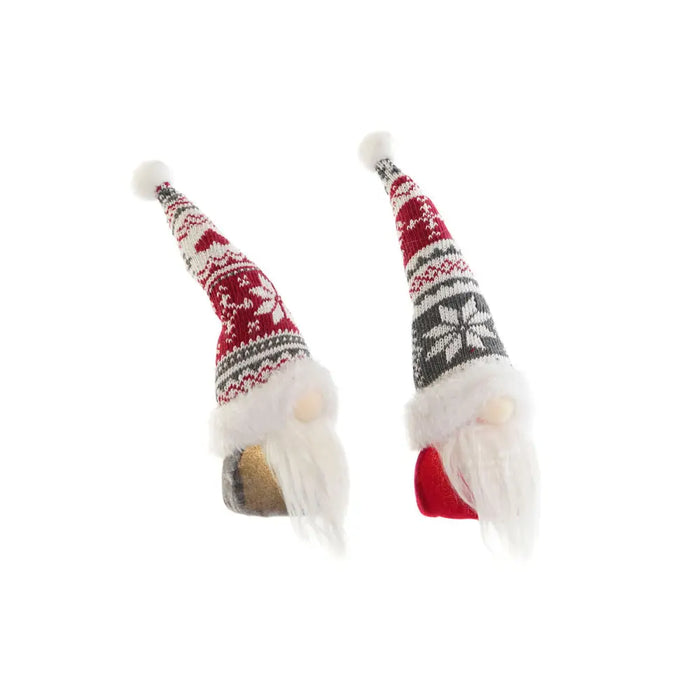 Коледна Украса DKD Home Decor Многоцветен Гном 7 x 7 x 25