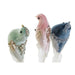 Коледна Украса DKD Home Decor Многоцветен Птици 25 x 7 x 6
