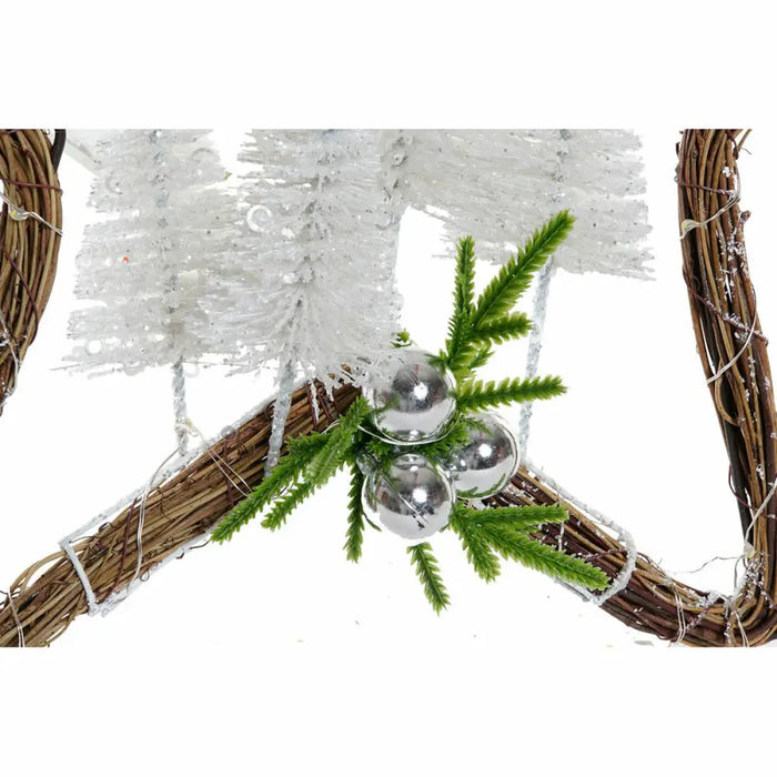 Коледна Украса DKD Home Decor Pатан (2 pcs) (43 x 10 x 43