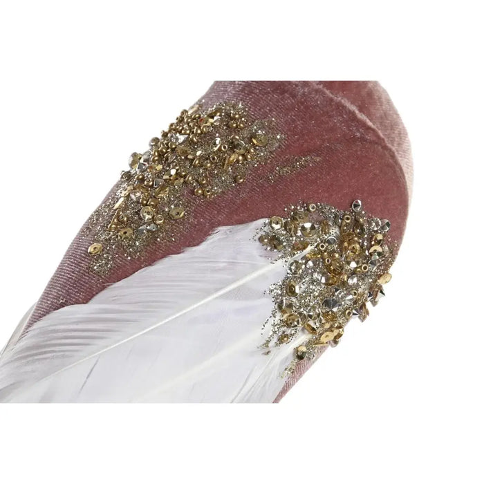 Коледна Украса DKD Home Decor полиестер Lind (20 x 9 x 46