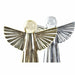 Коледна Украса DKD Home Decor Порцелан Ангел (13 x 5 x 17