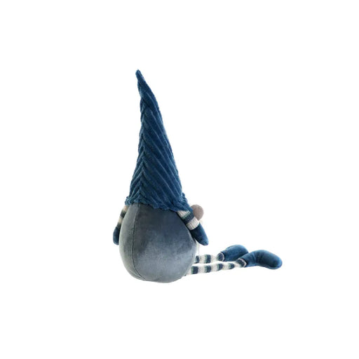 Коледна Украса DKD Home Decor Син Бял Сив Гном 13 x 12 x 54