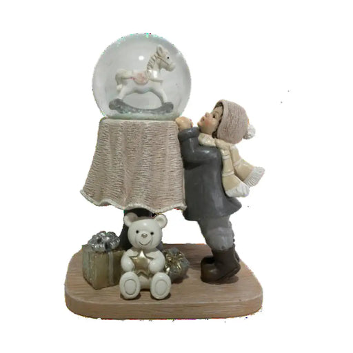 Коледна Украса DKD Home Decor Смола (12,5 x 9,5 x 16 cm) (2