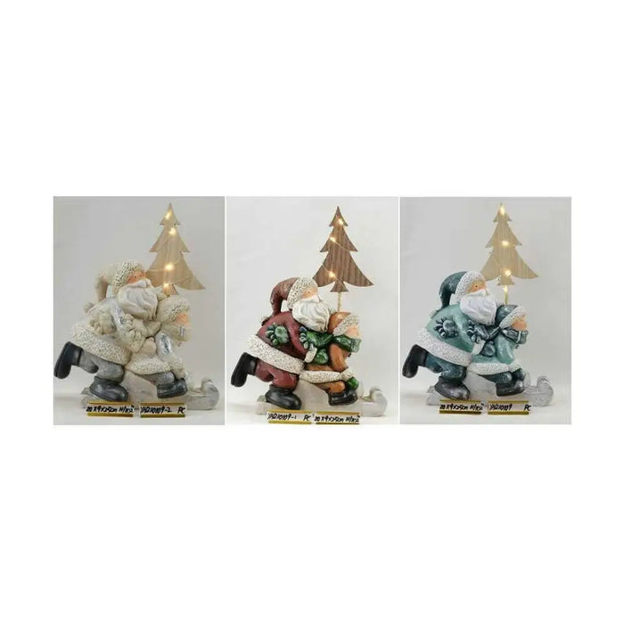 Коледна Украса DKD Home Decor Смола (20 x 9 x 22 cm) (3