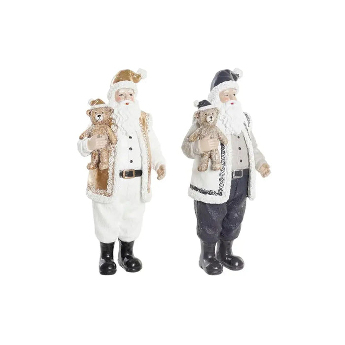 Коледна Украса DKD Home Decor Смола Дядо Коледа (12 x 9 x