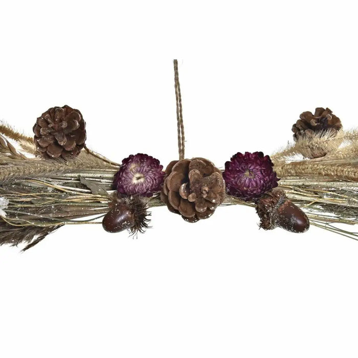 Коледна Украса DKD Home Decor Цвете (60 x 15 x 8 cm) (2