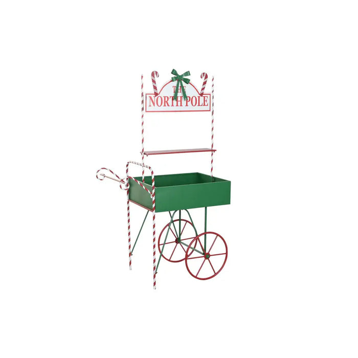 Коледна Украса Home ESPRIT Червен Зелен Коледа 93,5 x 53,5