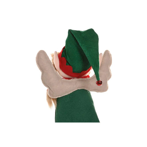 Коледна Украса Home ESPRIT Червен Зелен Елф 31 X 13 X 53 CM