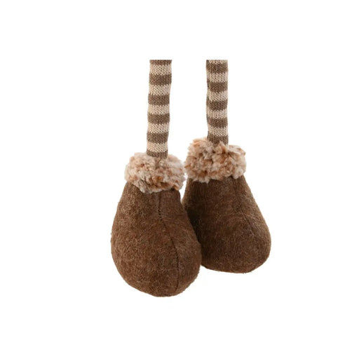 Коледна Украса Home ESPRIT Кафяв Бежов Гном 30 x 18 x 65 cm