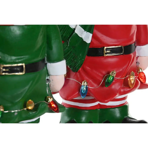 Коледна Украса Home ESPRIT Многоцветен Елф 15 X 13 X 32 cm