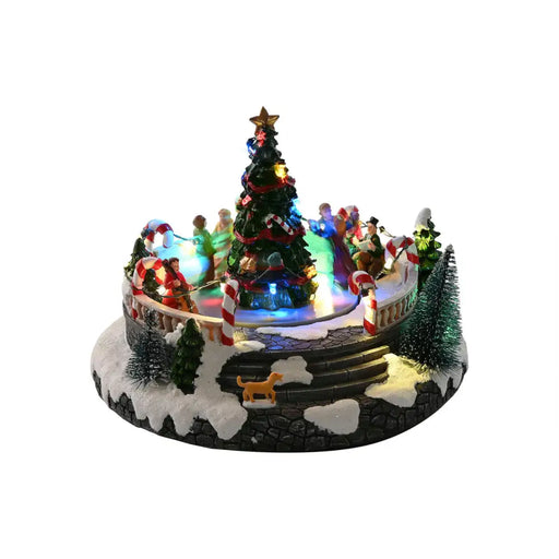 Коледна Украса Home ESPRIT Многоцветен Музикален 25 X 24 X