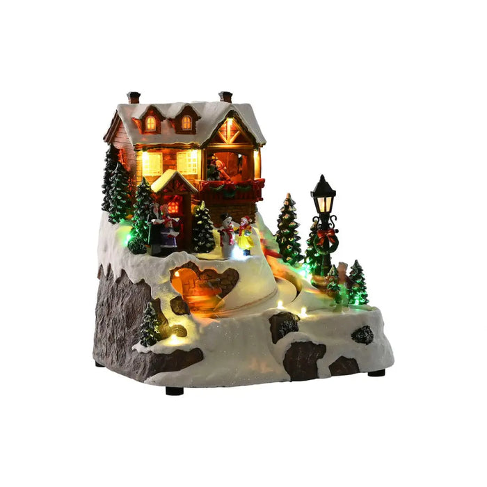 Коледна Украса Home ESPRIT Многоцветен Музикален 24 X 23,5