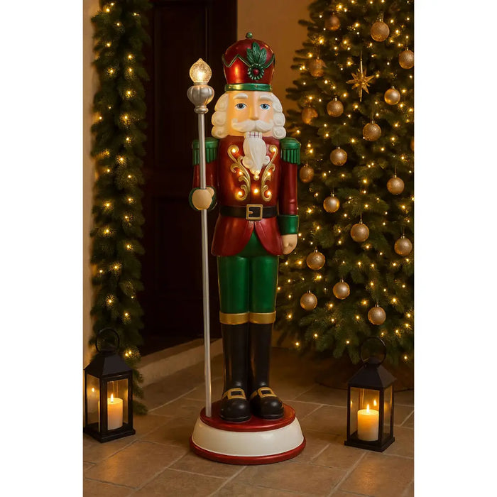 Коледна Украса Home ESPRIT Многоцветен Орехотрошачка 43 X