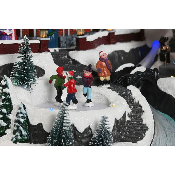 Коледна Украса Home ESPRIT Многоцветен Музикален 33 X 31 X