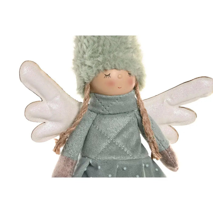 Коледна Украса Home ESPRIT Зелен Фея 19 X 10 X 42 CM
