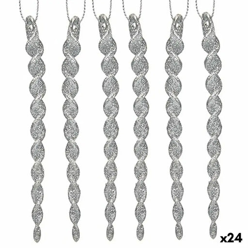 Коледна Украса Krist+ 91737 91737 Сребрист Пластмаса