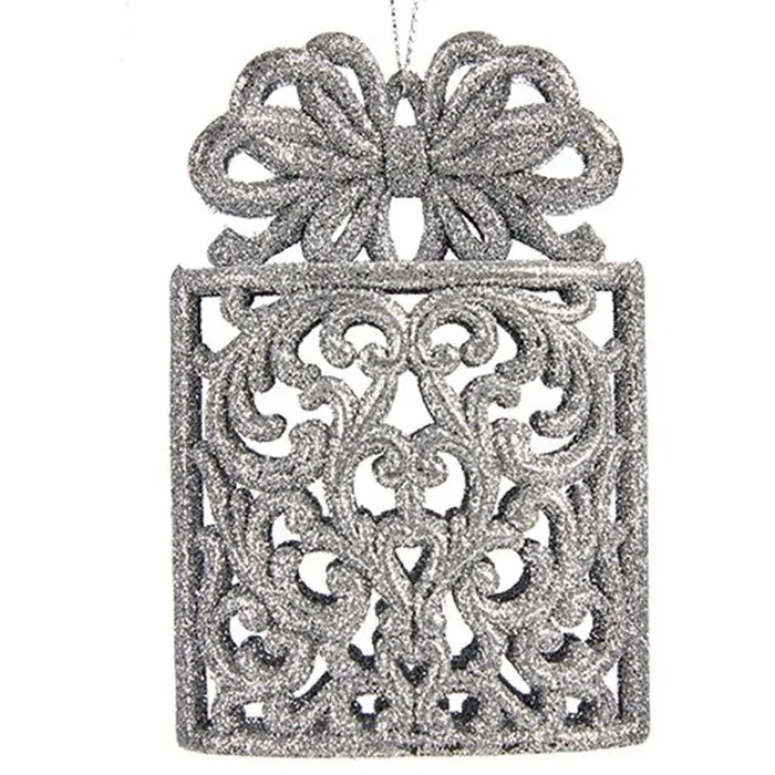 Коледна Украса Krist+ 91824 91824 Сребрист Пластмаса