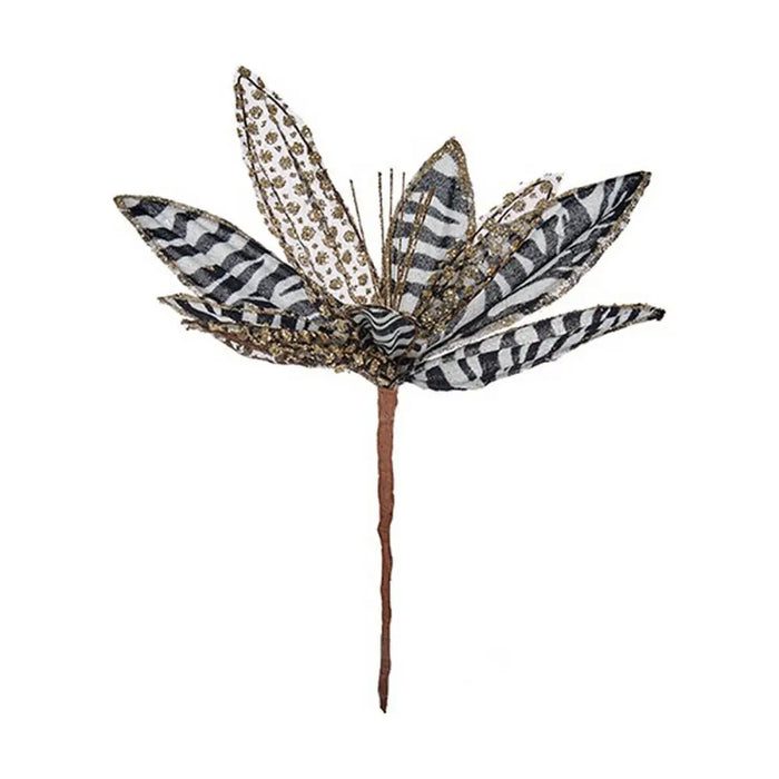 Коледна Украса Krist+ Бял Черен 25 x 27 x 25 cm Коледа