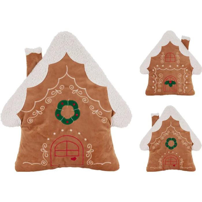 КОЛЕДНА ВЪЗГЛАВНИЦА GINGER HOUSE 44CM ANT001960