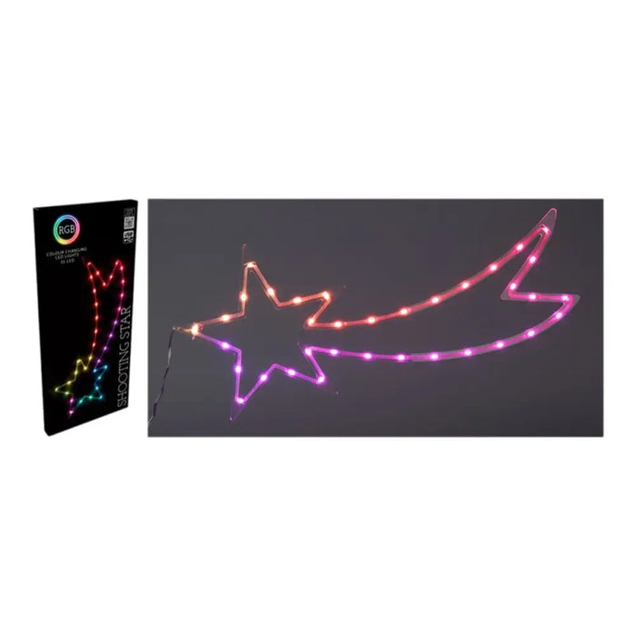 Коледна звезда BASIC & CO RGB 25 x 0,6 x 60 cm