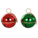 Коледна топка Home ESPRIT Червен Зелен Златен Метал (2 броя)