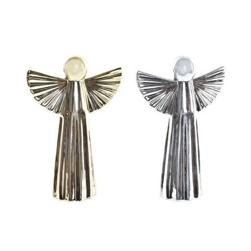 Коледна Украса DKD Home Decor Порцелан Ангел (13 x 5 x 17