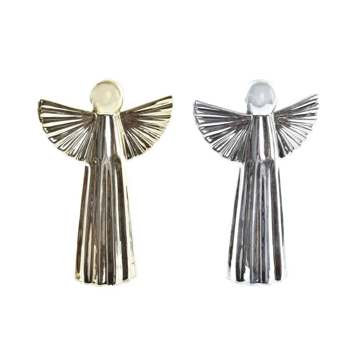 Коледна Украса DKD Home Decor Порцелан Ангел (13 x 5 x 17