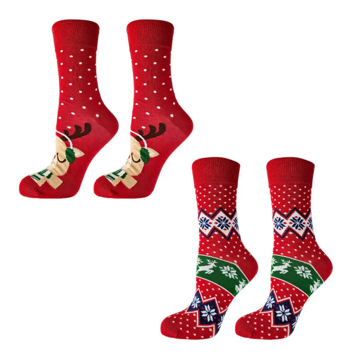 КОЛЕДНИ ЧОРАПИ КОМПЛЕКТ ДВА ЧИФТА 43-46 HAPPY FOOTOPIA