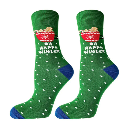 КОЛЕДНИ ЧОРАПИ ПАМУК ЧАША 38-42 HAPPY FOOTOPIA