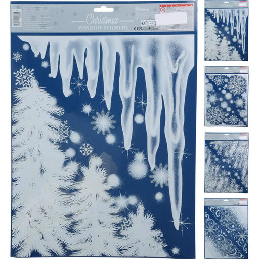 КОЛЕДНИ СТИКЕРИ ЗА ПРОЗОРЕЦ 30X42CM BCC711120