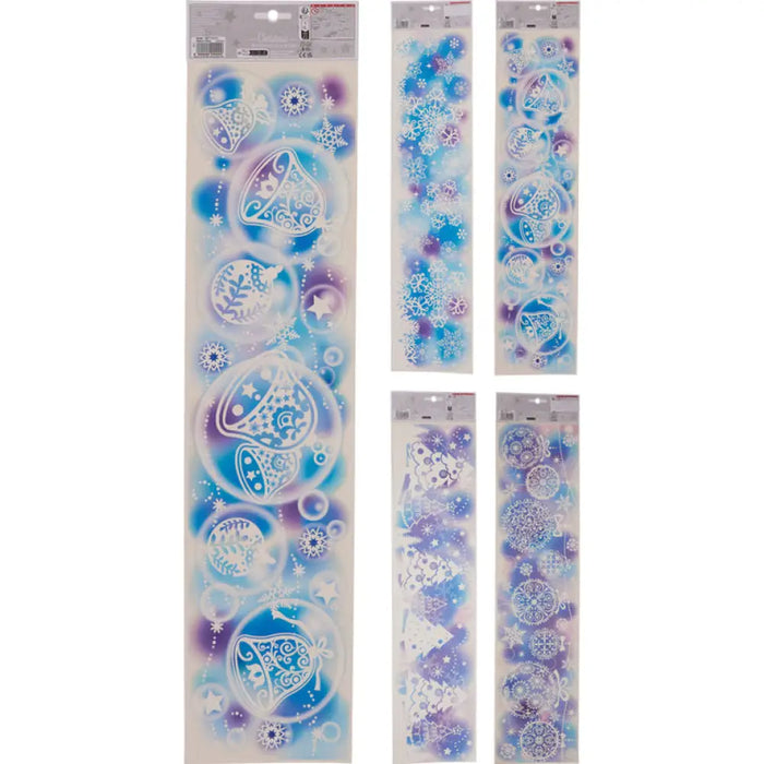 КОЛЕДНИ СТИКЕРИ ЗА ПРОЗОРЕЦ С БРОКАТ BCC711320