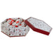 Коледни топки Home ESPRIT Бял Червен PVC (7 броя)