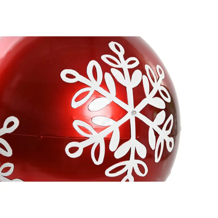 Коледни топки Home ESPRIT Червен Зелен Метал LED (2 броя)