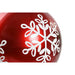 Коледни топки Home ESPRIT Червен Зелен Метал LED (2 броя)