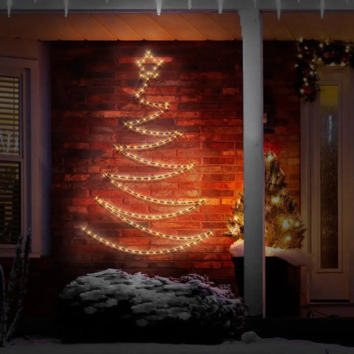 КОЛЕДНО ДЕКО ДЪРВО 150CM 150LED AX5309100