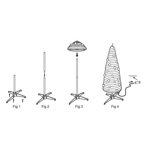 Коледно дърво Home ESPRIT Зелен PVC Снежен