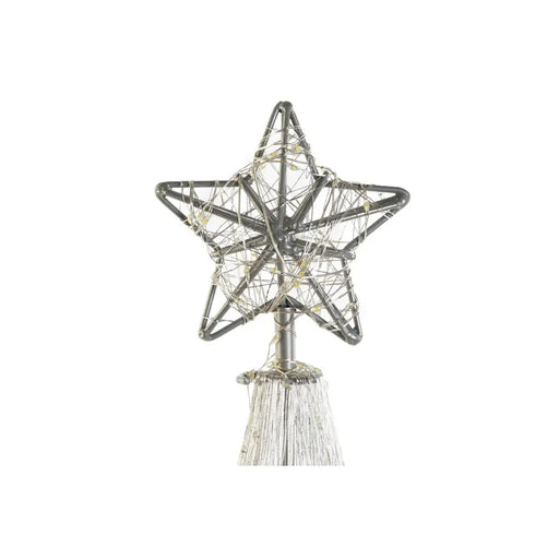 Коледно дърво DKD Home Decor Сребрист Метал 25 x 25 x 60 cm