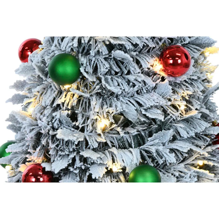 Коледно дърво Home ESPRIT Зелен PVC Снежен