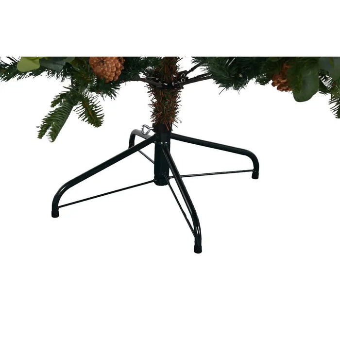 Коледно дърво Home ESPRIT Червен Зелен PVC Метал 115 x 115