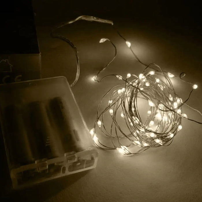 КОЛЕДНО ОСВЕТЛЕНИЕ ГИРЛЯНД 100LED 500CM ENIGMA ET208-W