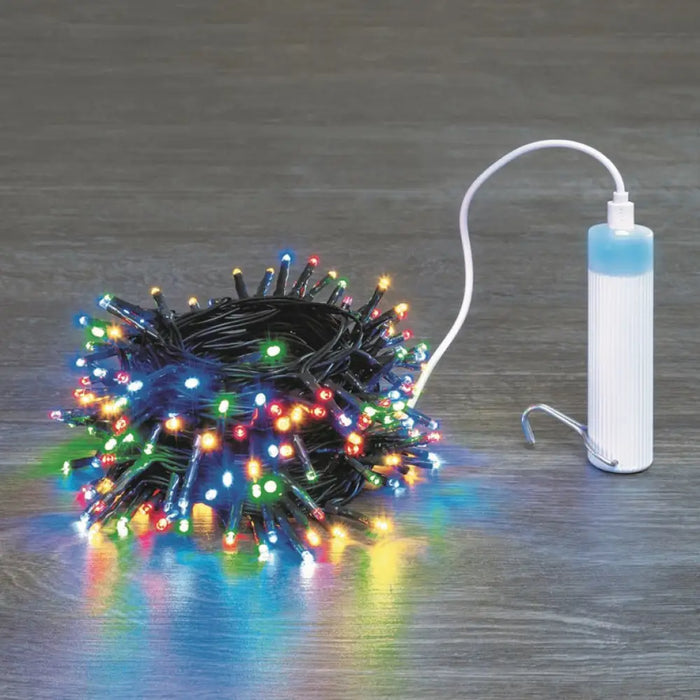 КОЛЕДНО ОСВЕТЛЕНИЕ ГИРЛЯНД 1000СM 200LED MULTI LOTTI